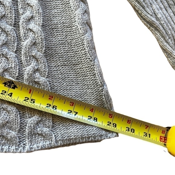 ELENA Wang Cowl Neck long Sleeve Sweater Dress EUC - Picture 8 of 10